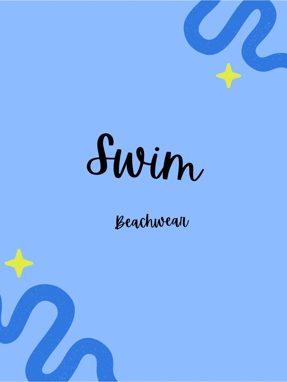 Swim and Beachwear Section